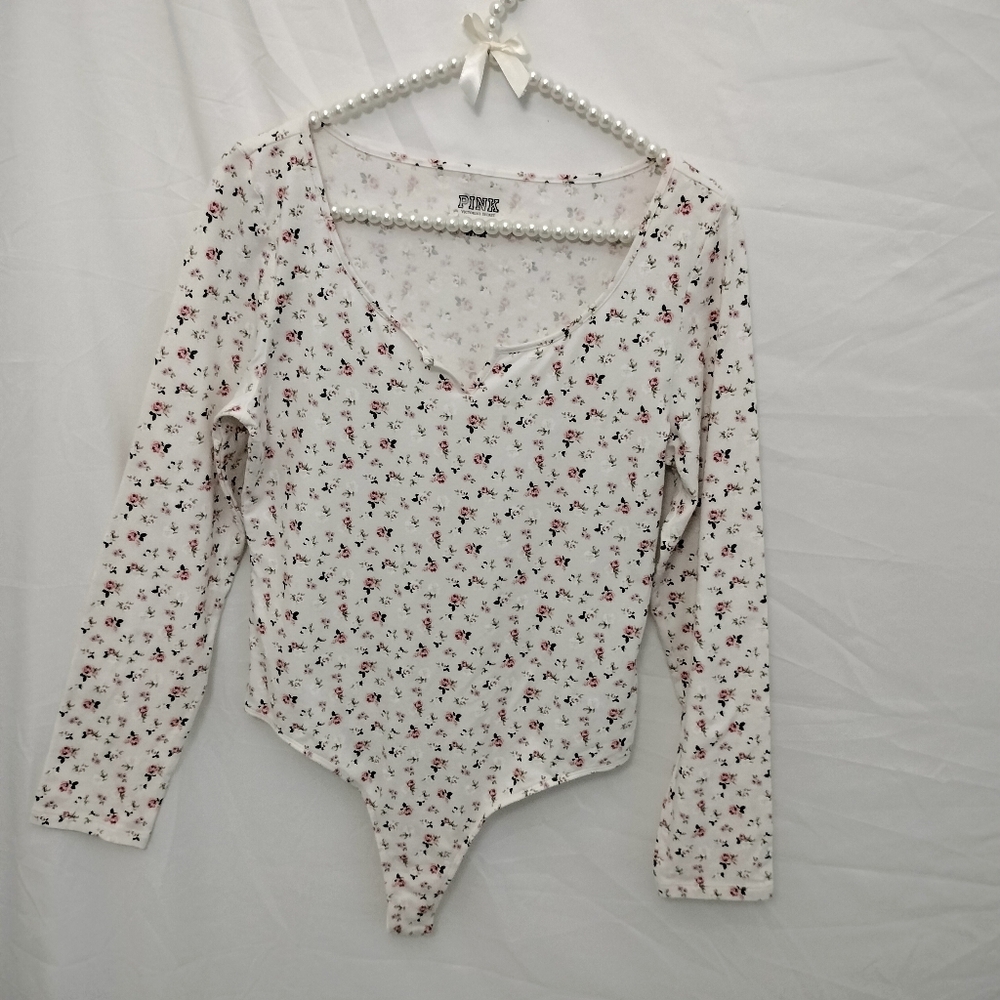 NWT Size L Victoria Secret Pink Body Suit